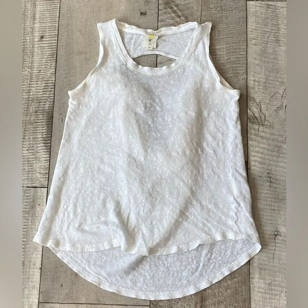 Heel Athlens Lab 100% Linen Tank Top